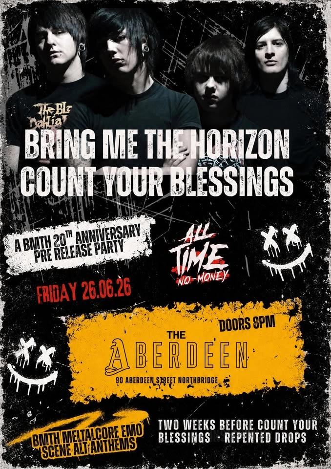 COUNT YOUR BLESSINGS - A BMTH 20th Anniversary Pre-Release Party