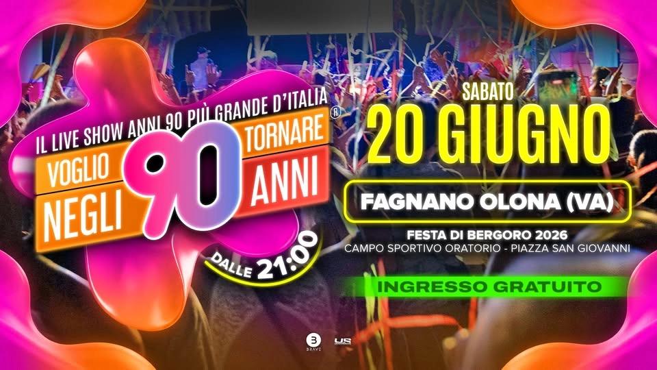 Voglio Tornare Negli Anni 90 ยฎ โข Fagnano Olona (VA)