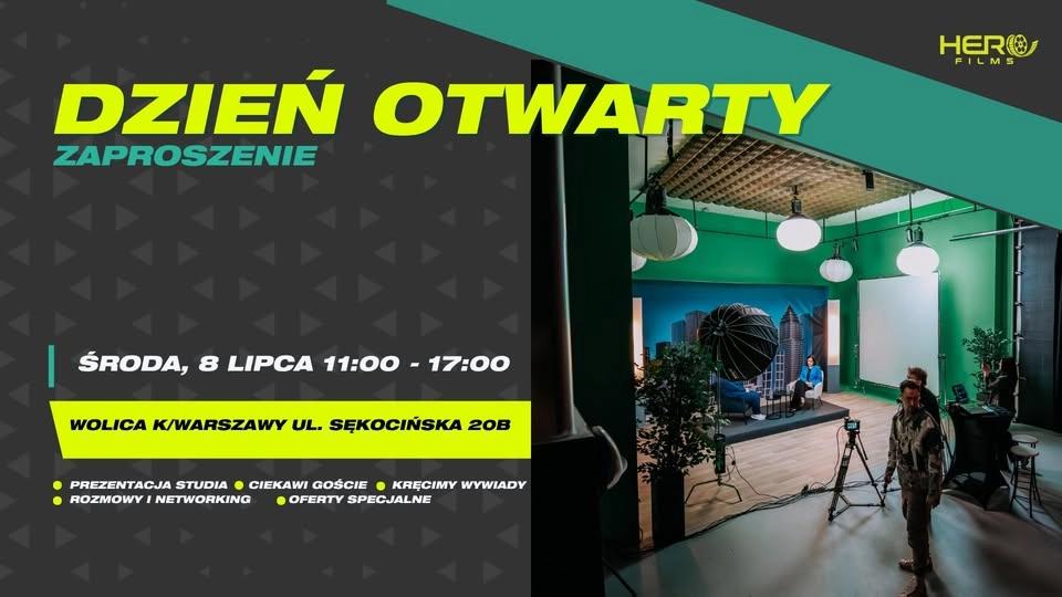 Dzień otwarty i networking w STUDIO Hero 08.07.2026