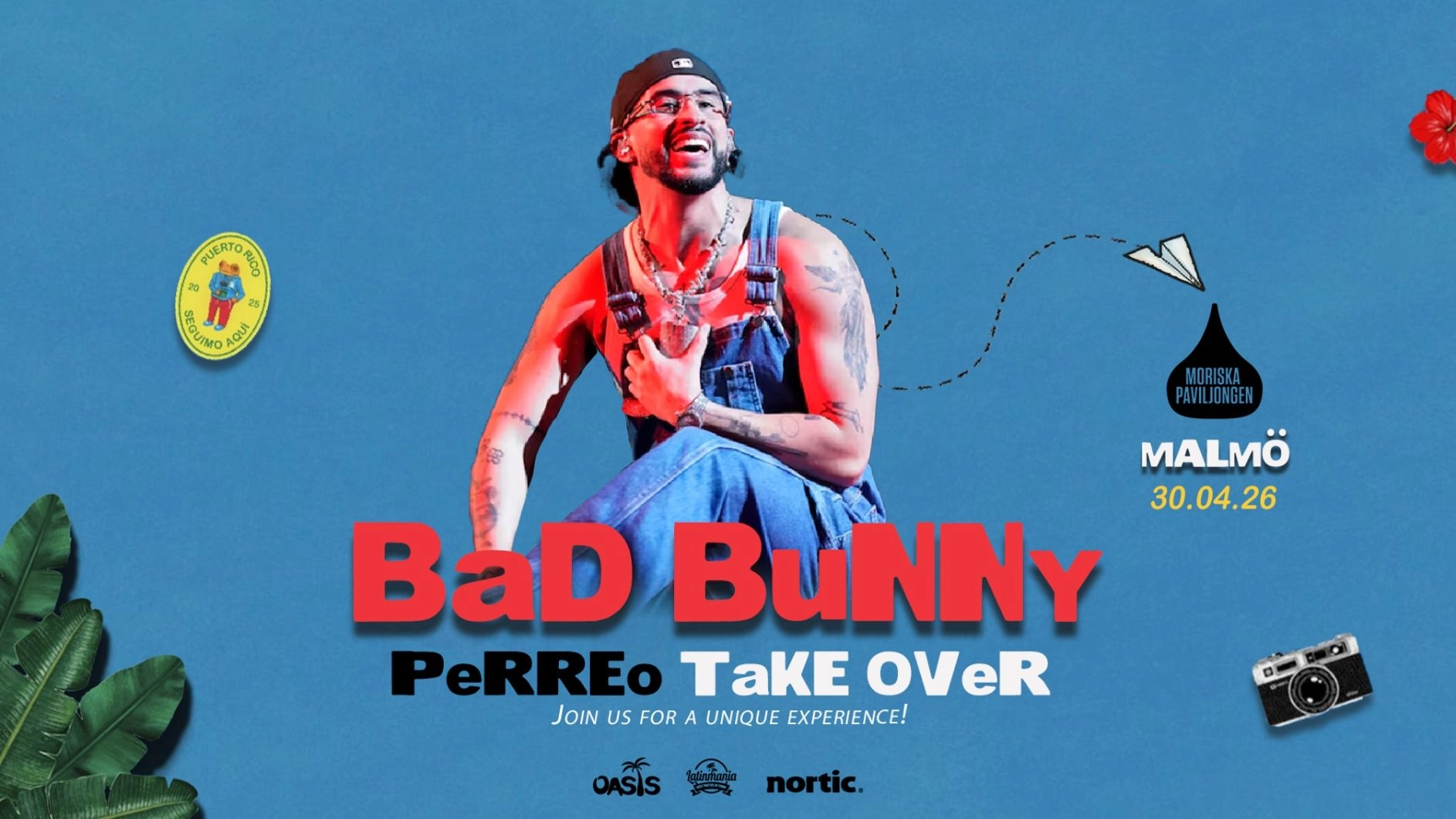 BAD BUNNY – PERREO TAKEOVER | MALMÖ
