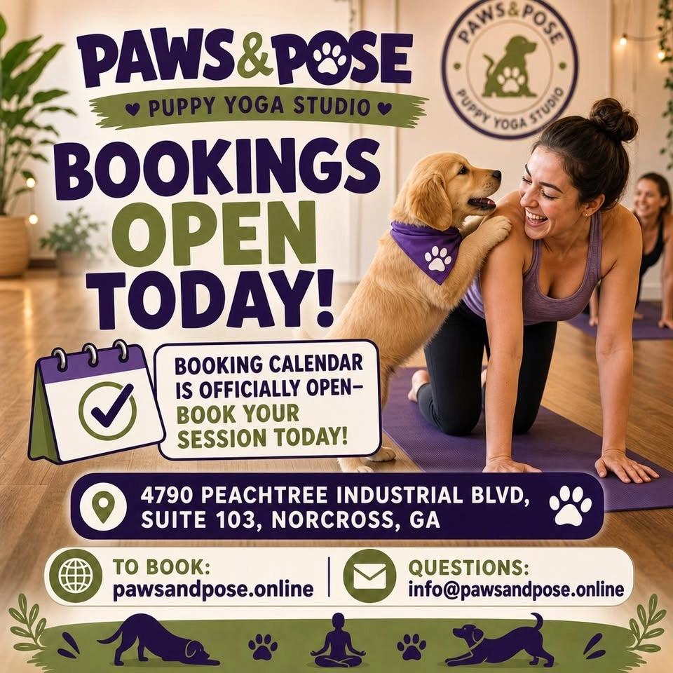 Paws & Pose Opening Day!