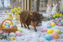 Äggjakt på Kallhäll 4H