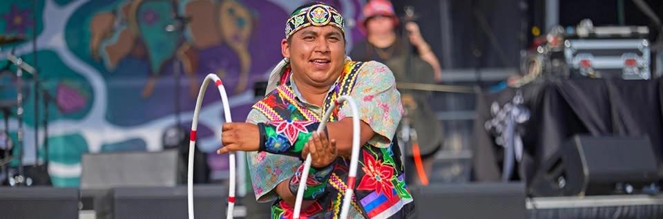 Indigenous Arts Festival at Biidaasige Park