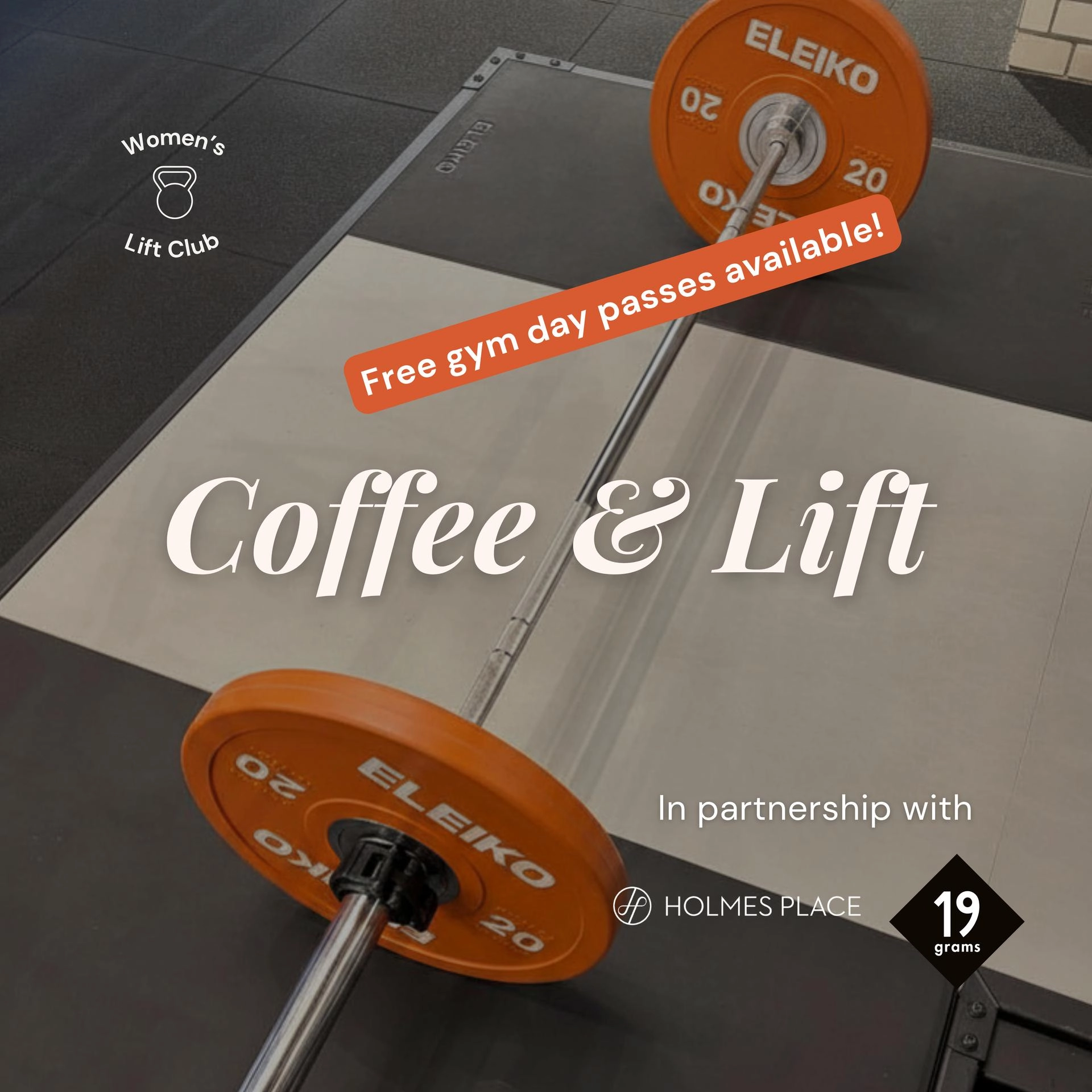 Coffee & Lift Saturdays #11 — Women+ Gym Meetup