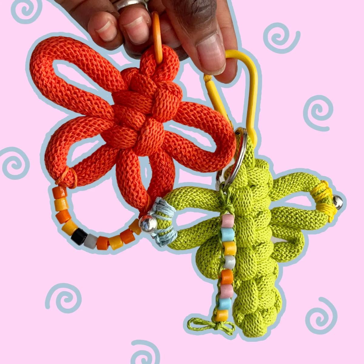 Buggy Bag Charms: Critter-Inspired Chunky Knots with Sitoë Thiam