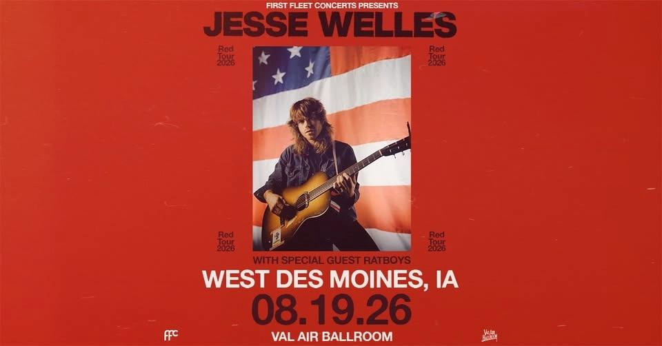 Jesse Welles with Ratboys at Val Air Ballroom