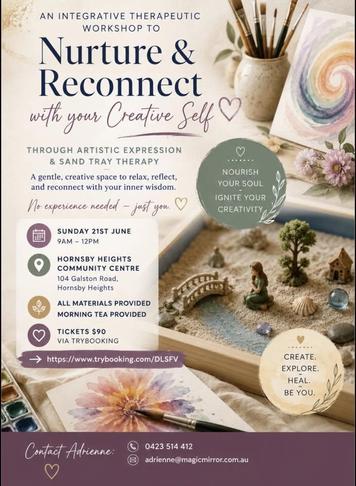 Therapeutic Art & Sand Workshop