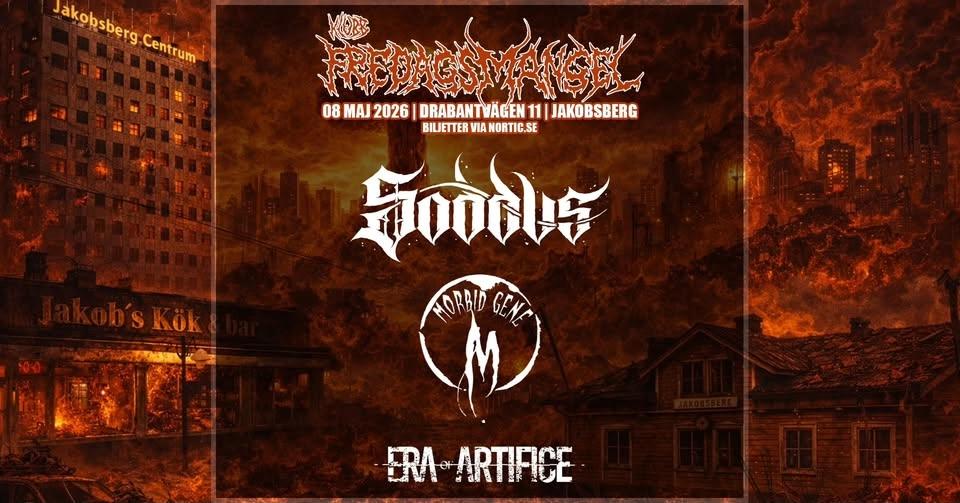 Soddus + Morbid Gene + Era Of Artifice Live @Klubb Fredagsmangel