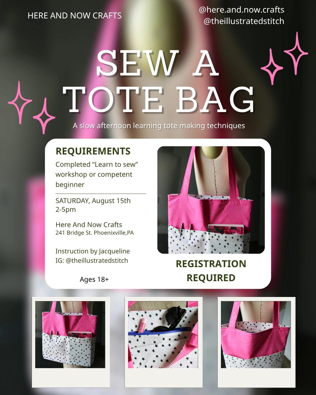 Sew a Tote Bag