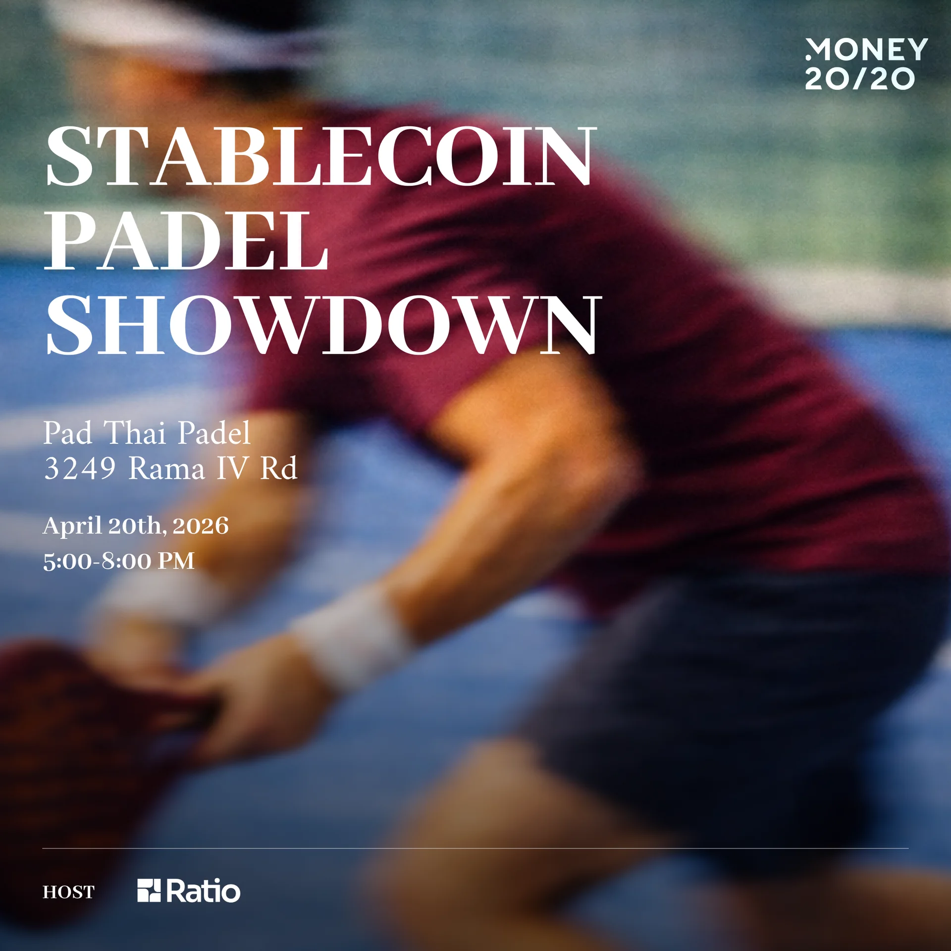 Stablecoin Padel Showdown @ Money 20/20