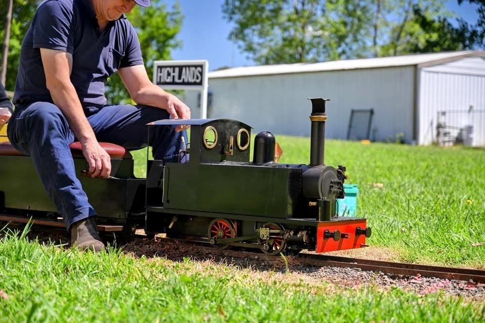 Highlands Miniature Railway Winter running day
