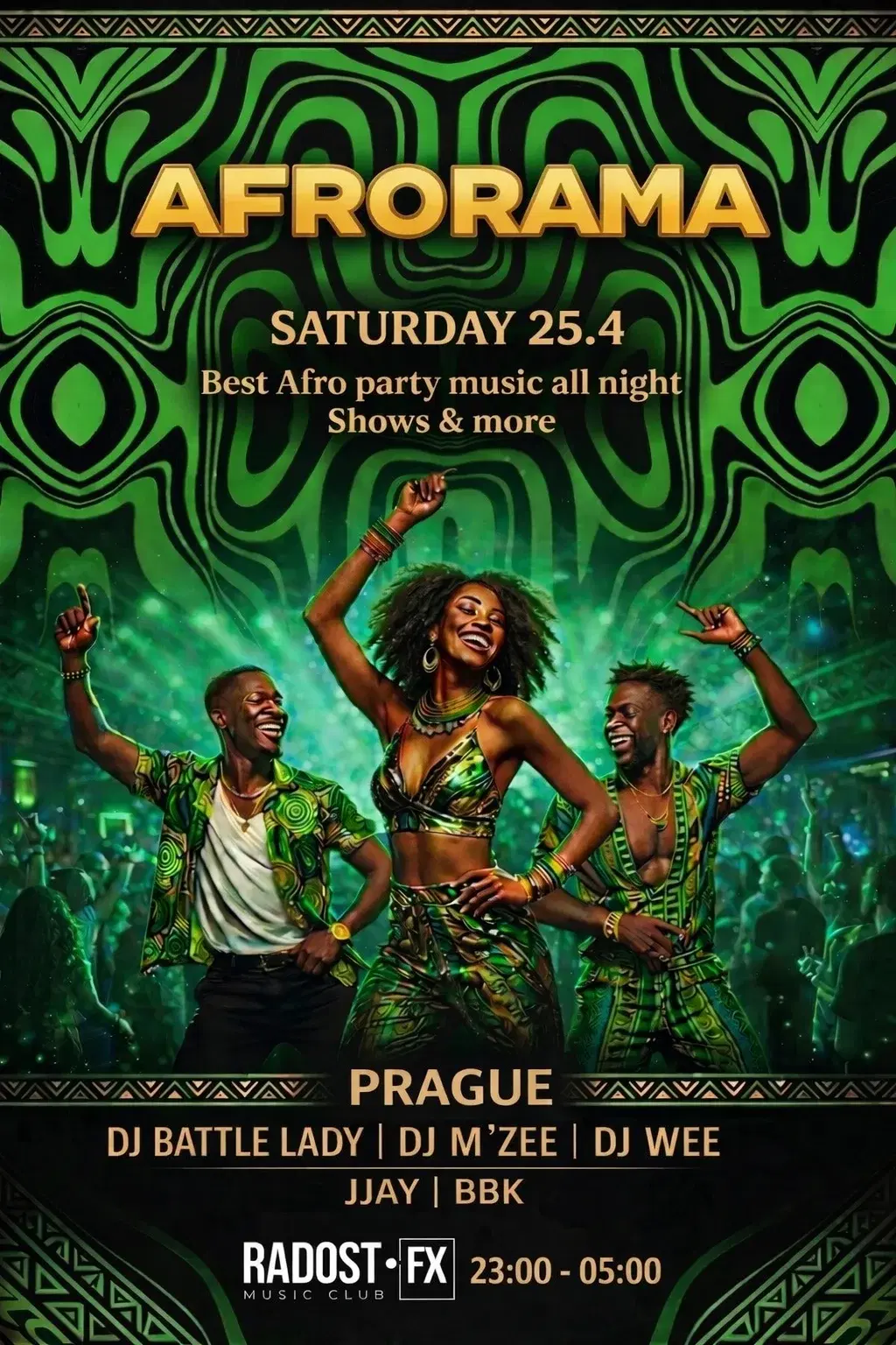 AFRORAMA & Radost FX Party