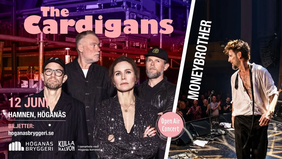 The Cardigans | 12 juni 2026 | Höganäs, Sweden