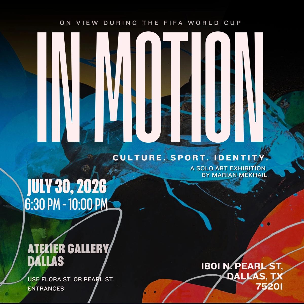 Closing Reception- IN MOTION: culture. sport. identity.