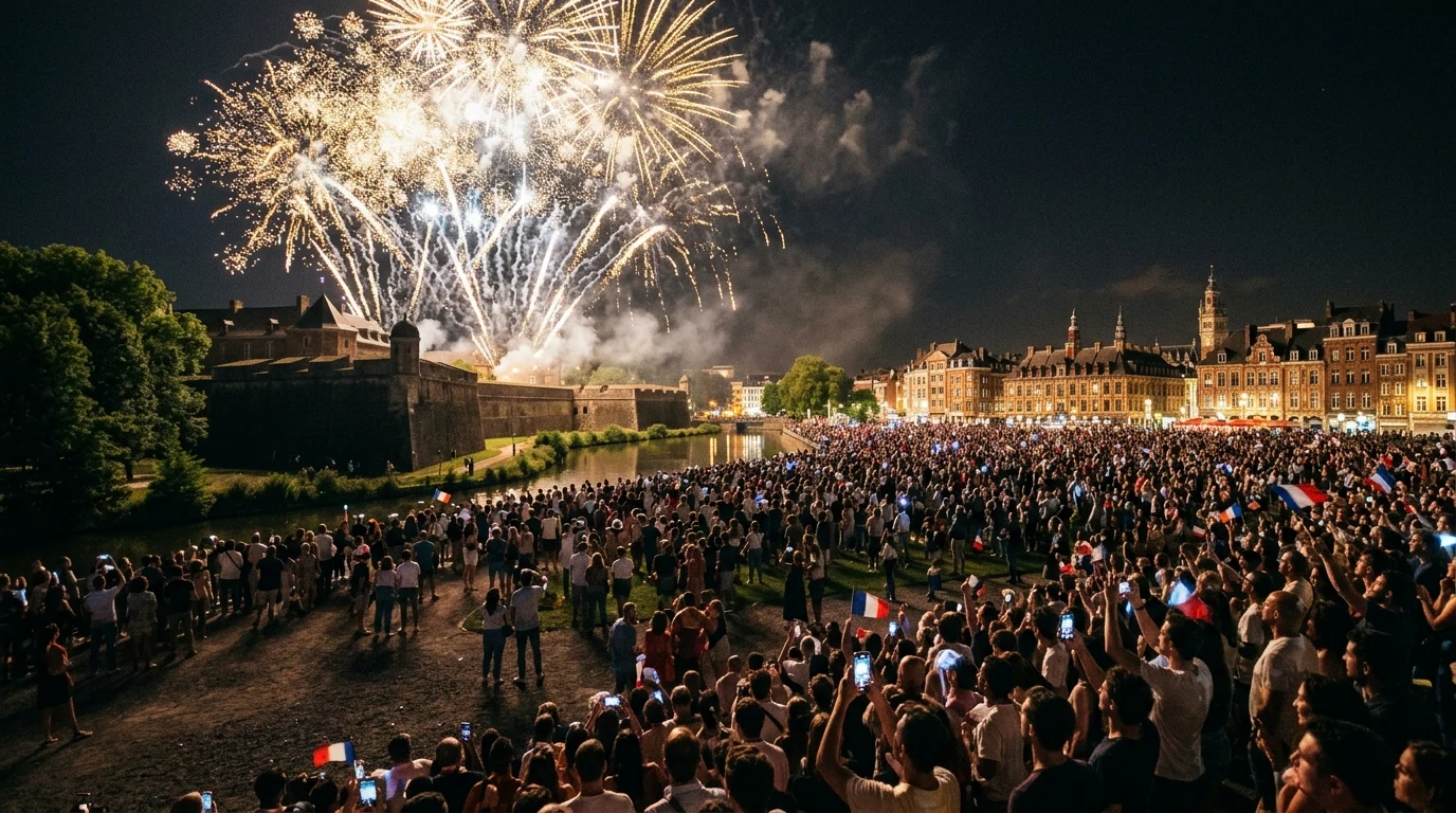 Grand feu d'artifice du 14 juillet