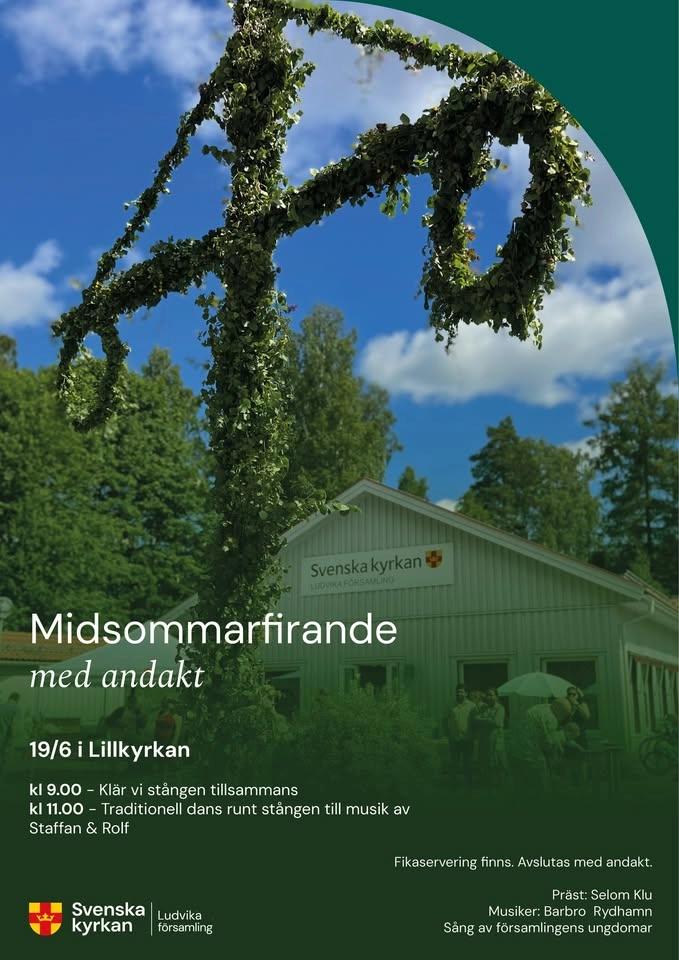 Midsommarfirande i Lillkyrkan