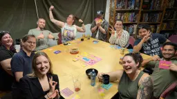 Food, drinks and social gaming 18+