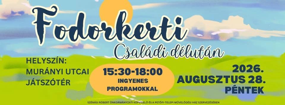 Fodorkerti Családi délután
