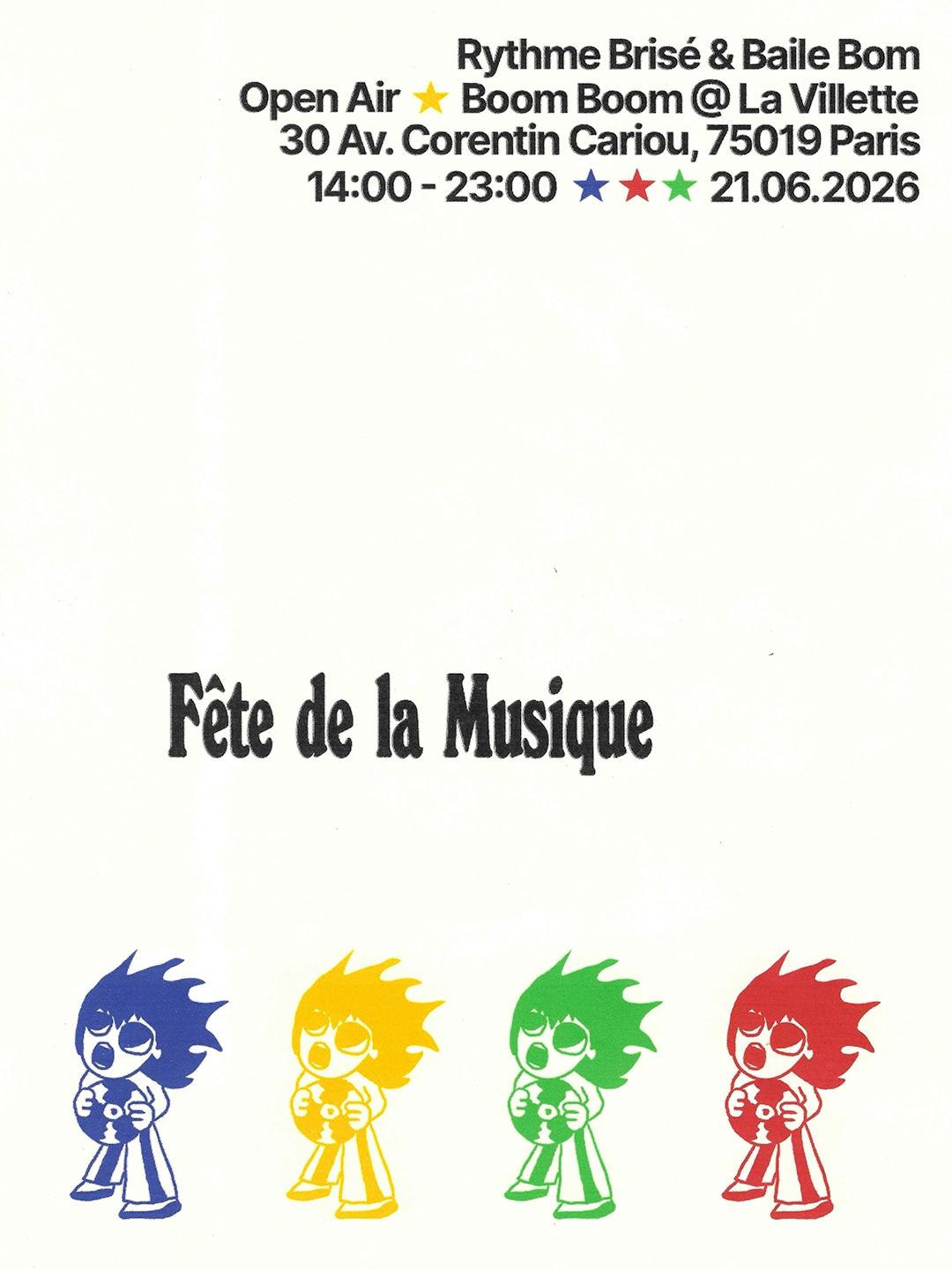 FREE OPEN AIR - rythme brisé & Baile Bom