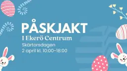 Påskjakt i Ekerö Centrum