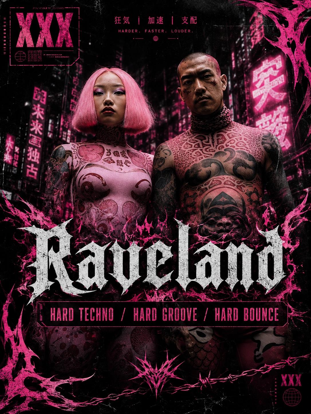RAVELAND x 20kHz: Hard Techno & Hard Bounce