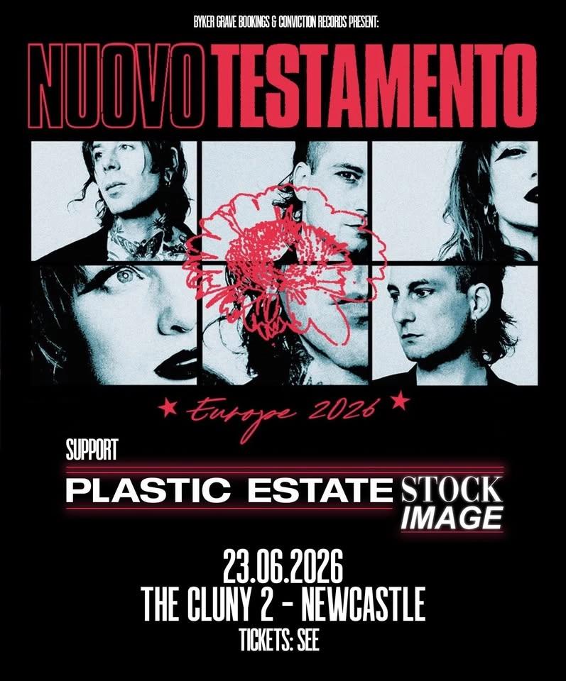NUOVO TESTAMENTO // PLASTIC ESTATE // STOCK IMAGE @ Cluny, Newcastle - 23.06.26