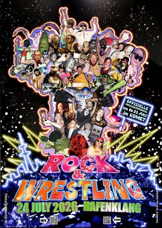 ROCK & WRESTLING 2026 Heimspiel // Hamburg – Hafenklang