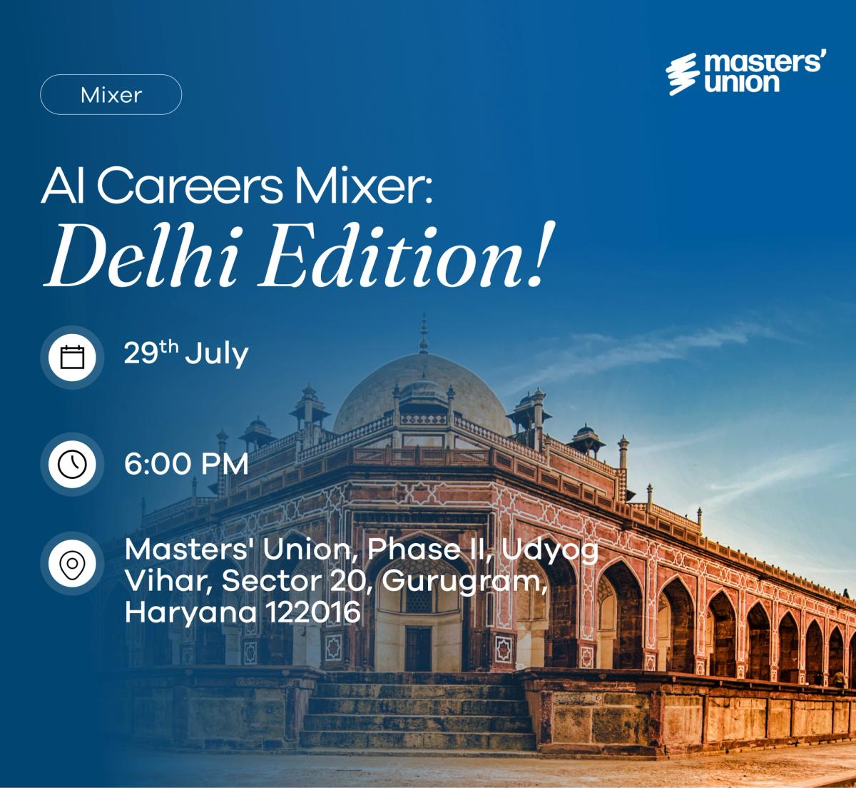 AI Careers Mixer: Delhi Edition