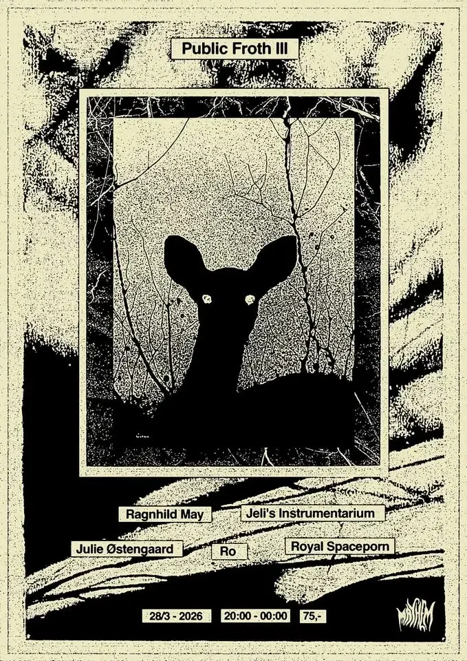 Public Froth III - Ranghild May, Julie Østengaard, Ro, Royal Spaceporn, Jeli’s Instrumentarium