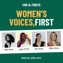 Women's voices, first