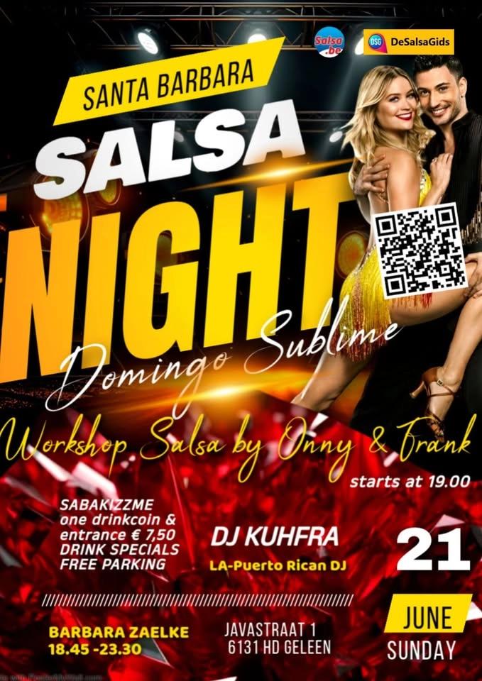 Santa Barbara Salsa Night@Geleen
