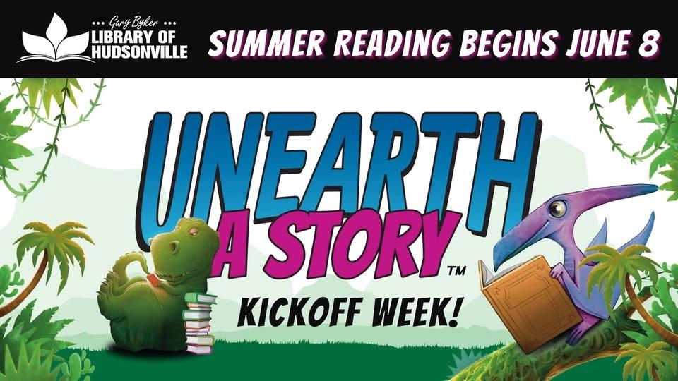 SUMMER READING Kickoff Week @ Gary Byker Library of Hudsonville