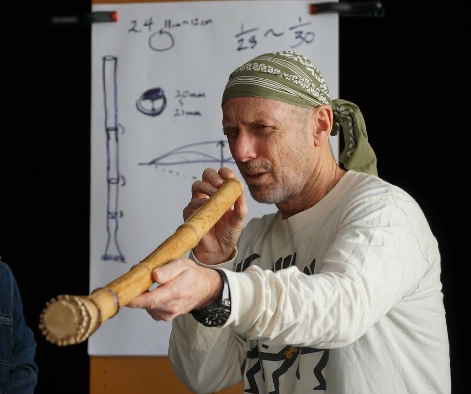 Shakuhachi Making Workshop with John Kaizan Neptune No. 1