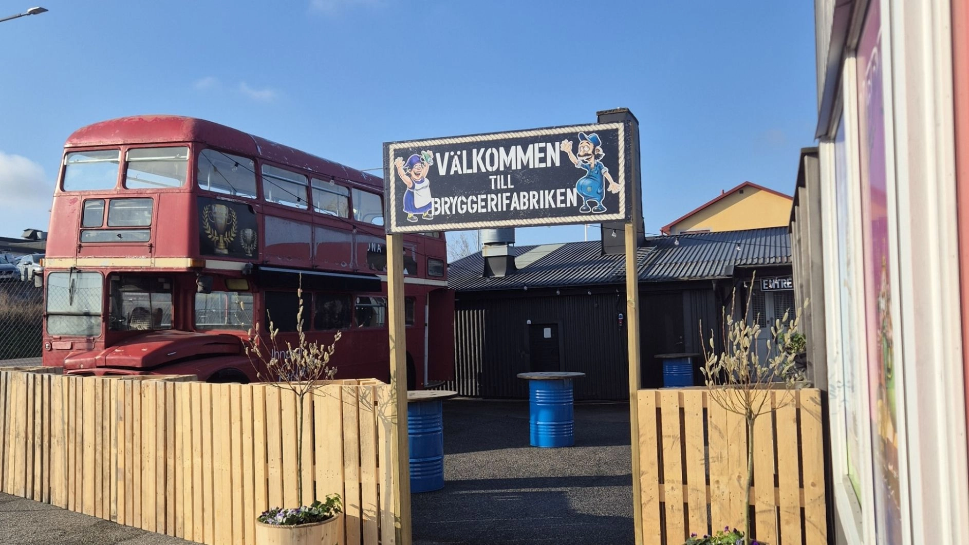 Gårdsförsäljningsevent med bryggerivisning