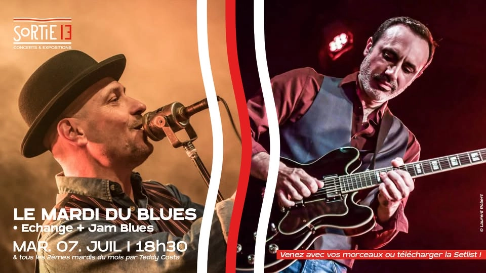 Le Mardi du Blues · Sortie 13 - salle de concert · Pessac