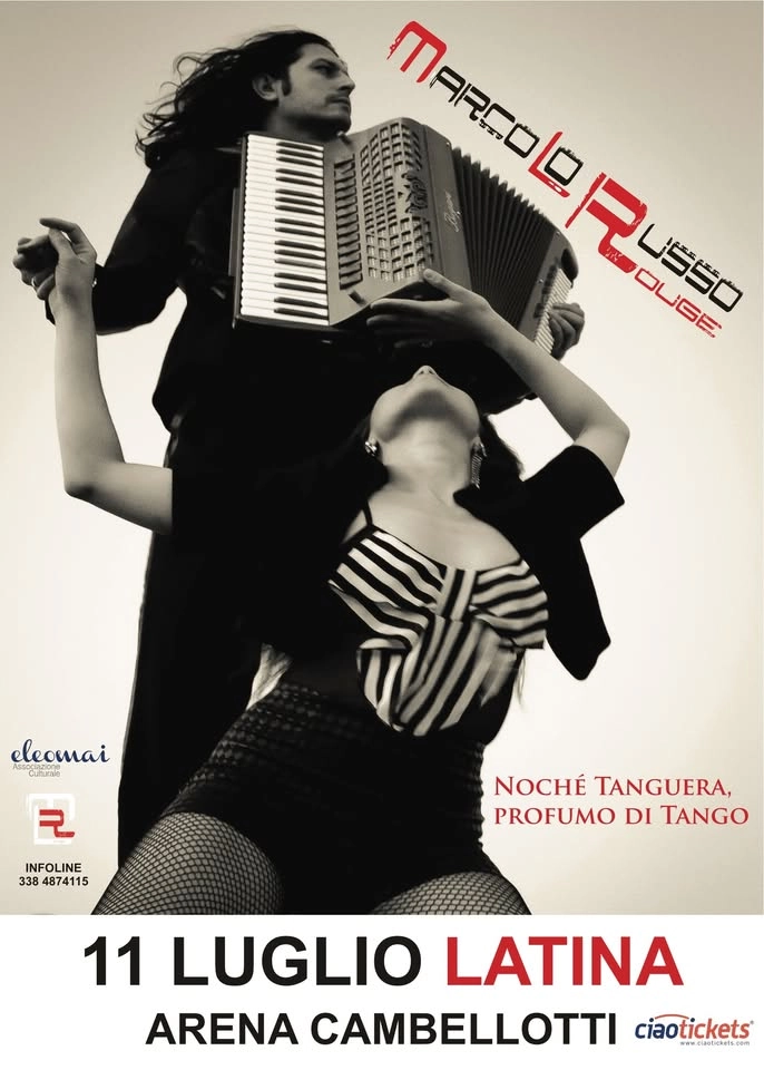 Tanguera, Noche de Tango, Arena Museo Cambellotti, Latina