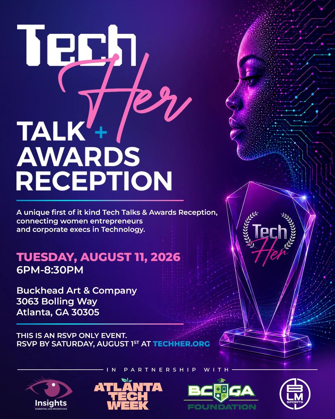 TechHer: Talk + Awards Reception #ATLTECHWEEK