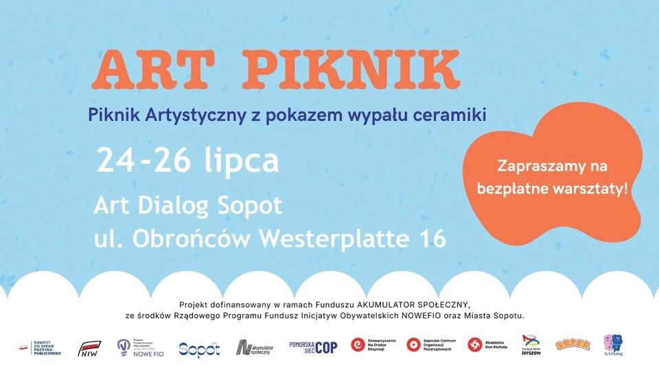 ART PIKNIK w ArtDialogu | Piknik Artystyczny z pokazem wypału ceramiki