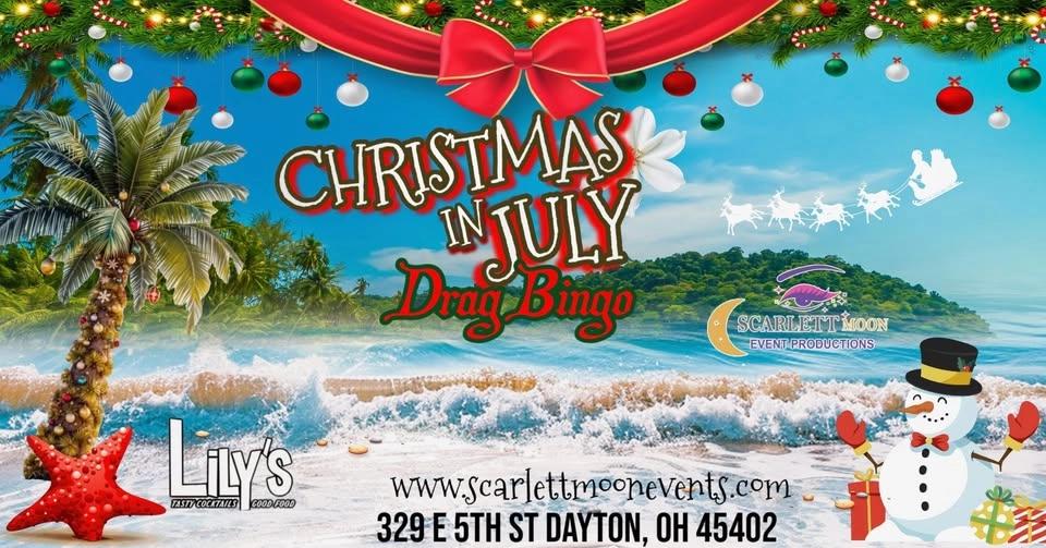 Christmas in July Drag Bingo