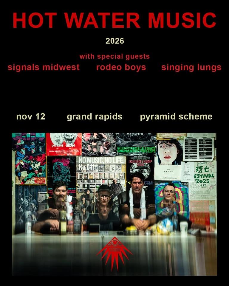 Hot Water Music + Signals Midwest + Rodeo Boys + Singing Lungs