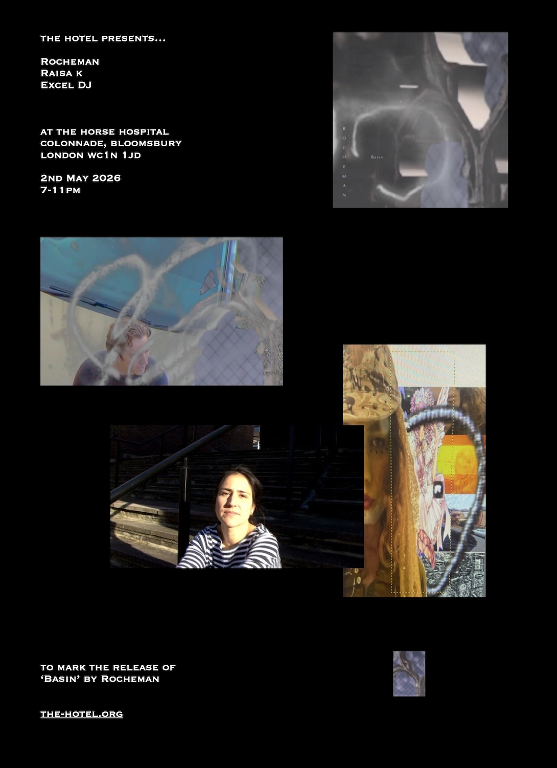 The Hotel presents... Rocheman + Raisa K + excel dj