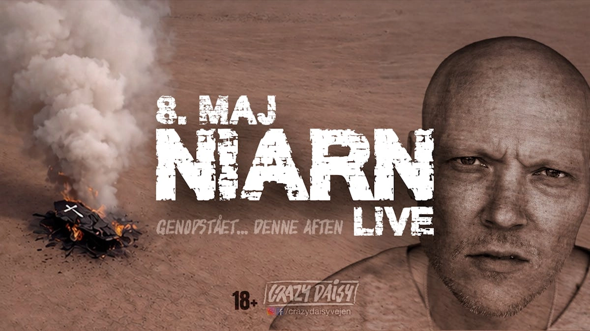 NIARN LIVE / 8. MAJ / GENOPSTÅET / VEJEN