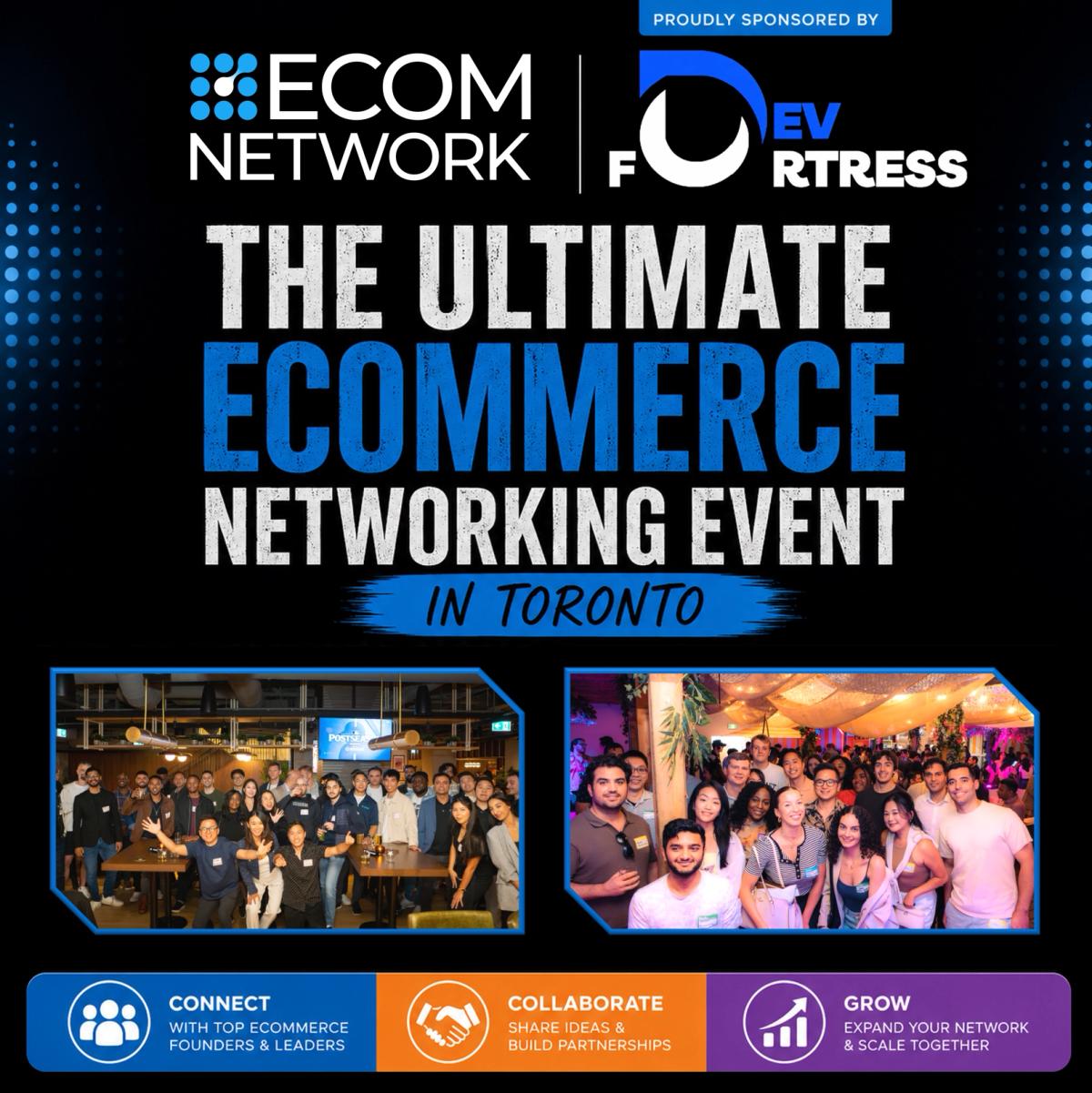 Toronto’s Largest Ecommerce Networking Event – Rooftop Entrepreneurs Mixer🌴🍹