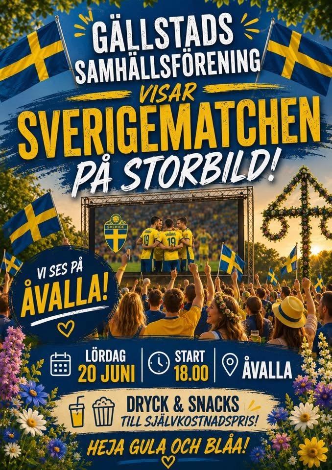 Sverige - Nederländerna på Åvalla!