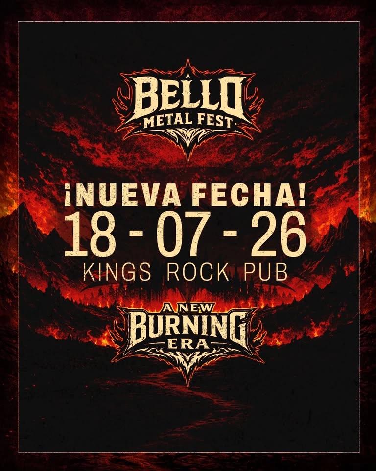 Bello Metal Fest 2026 - A New Burning Era