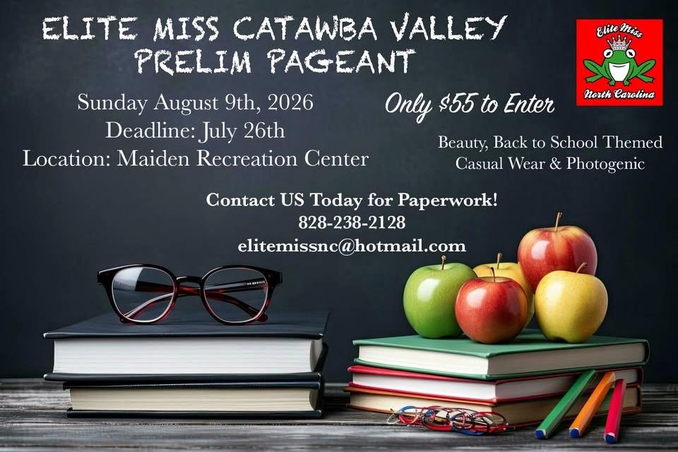 Elite Miss Catawba Valley Prelim Pageant