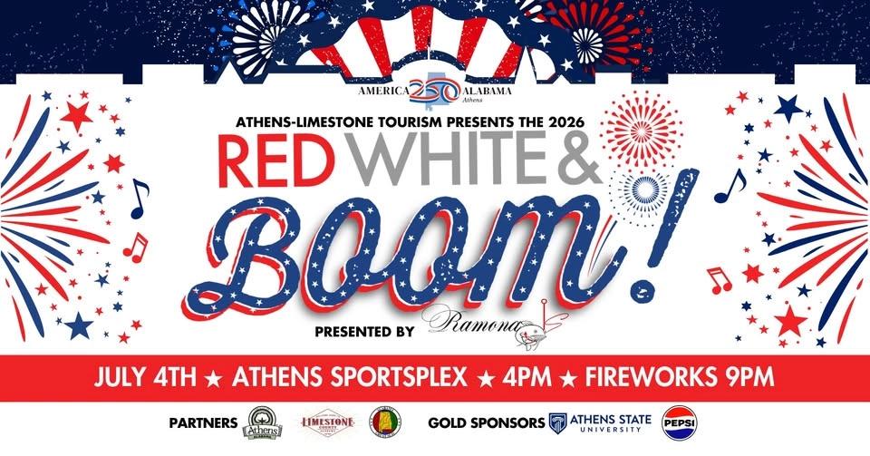 Red, White & BOOM – Athens, AL 4th of July Celebration