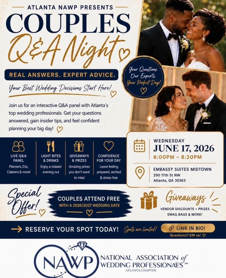 NAWP Atlanta Chapter Engaged Couples Q & A Night