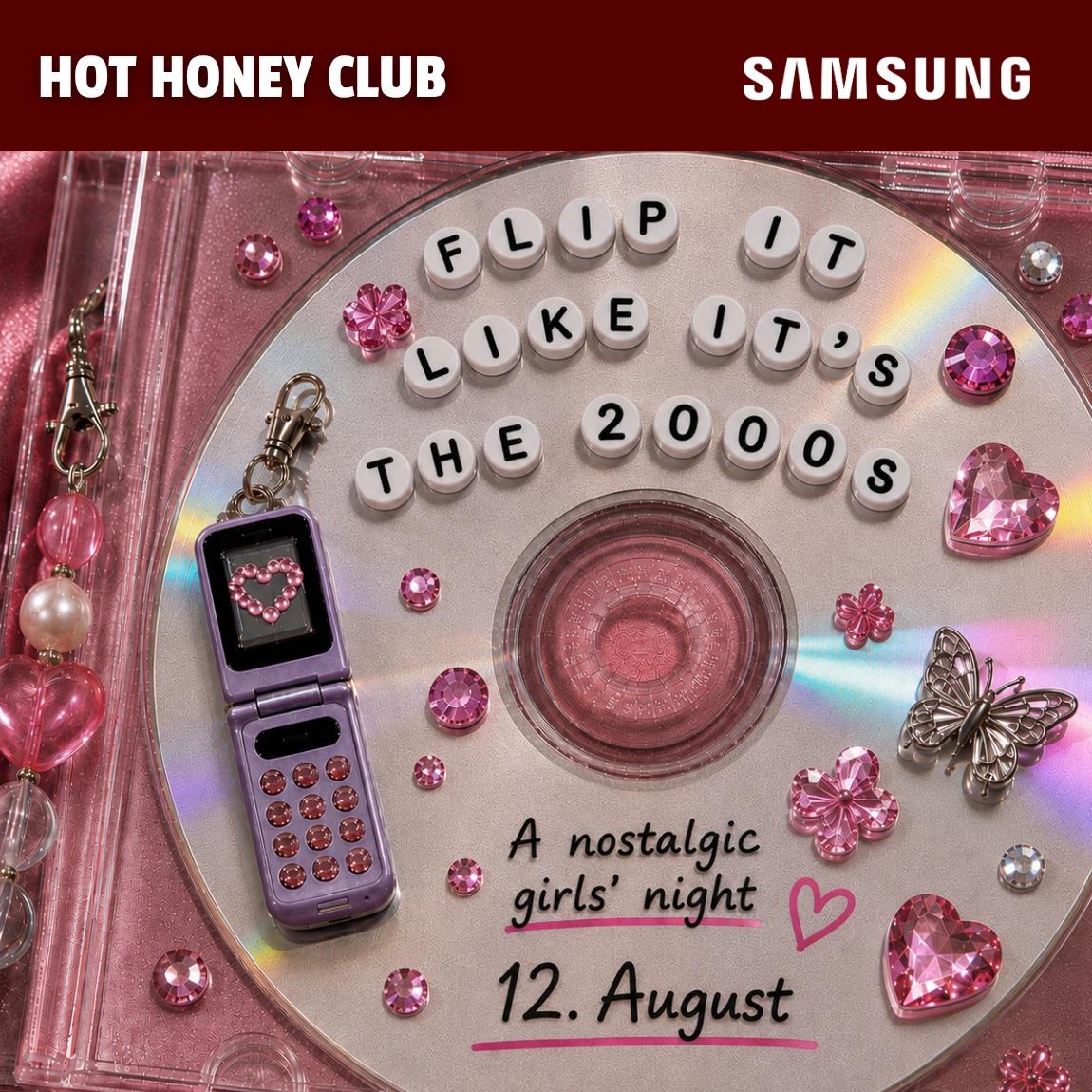 FLIP IT LIKE IT'S THE 2000s. 🪩 x Samsung