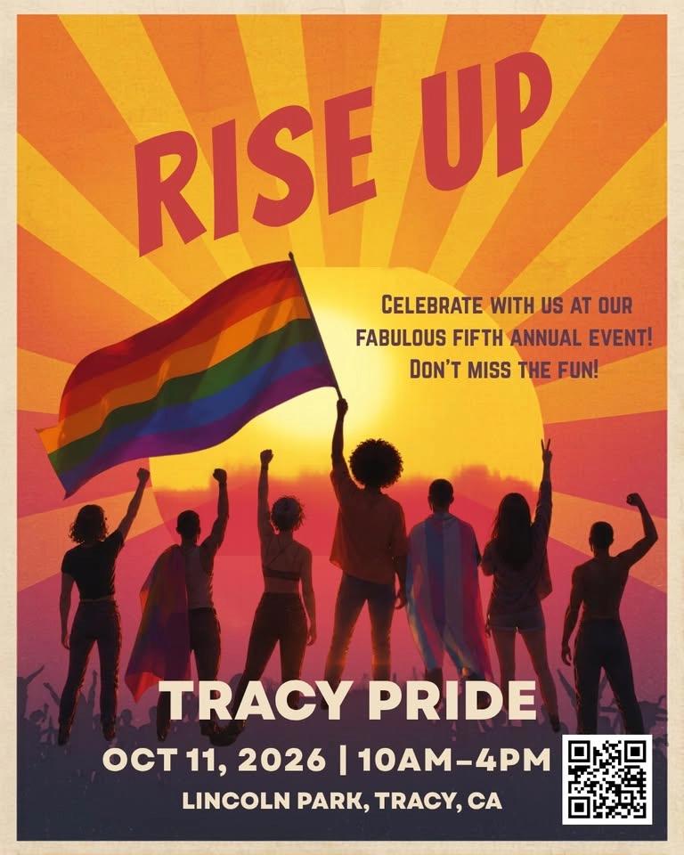 5th Annual Tracy Pride "RISE UP"